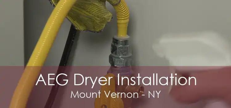 AEG Dryer Installation Mount Vernon - NY