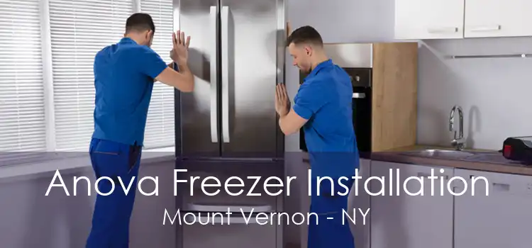 Anova Freezer Installation Mount Vernon - NY