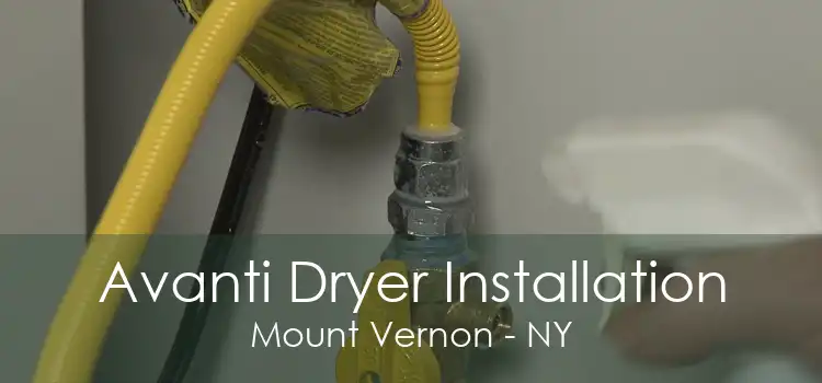 Avanti Dryer Installation Mount Vernon - NY