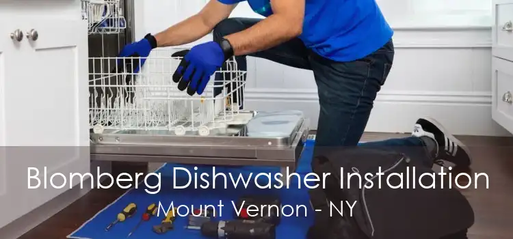Blomberg Dishwasher Installation Mount Vernon - NY