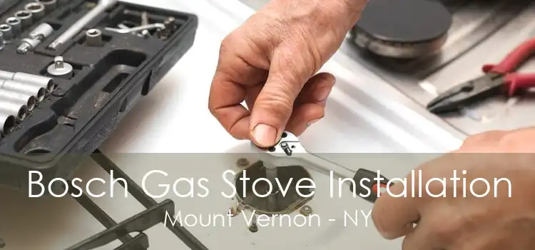 Bosch Gas Stove Installation Mount Vernon - NY