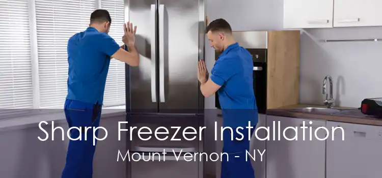 Sharp Freezer Installation Mount Vernon - NY