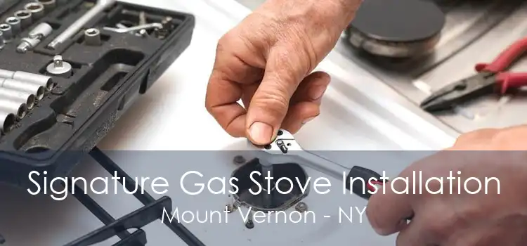 Signature Gas Stove Installation Mount Vernon - NY