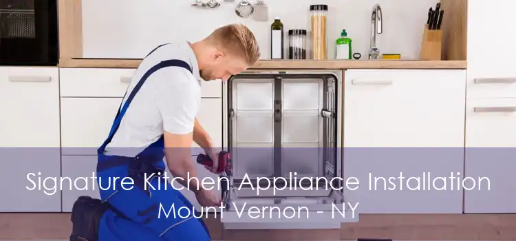 Signature Kitchen Appliance Installation Mount Vernon - NY