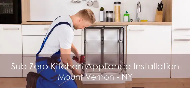 Sub Zero Kitchen Appliance Installation Mount Vernon - NY