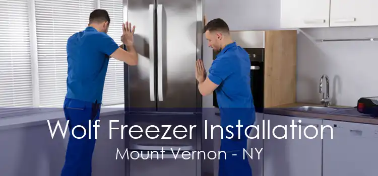 Wolf Freezer Installation Mount Vernon - NY