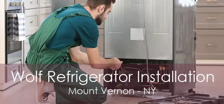 Wolf Refrigerator Installation Mount Vernon - NY